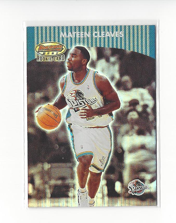 2000-01 Bowman's Best #114A Mateen Cleaves RC