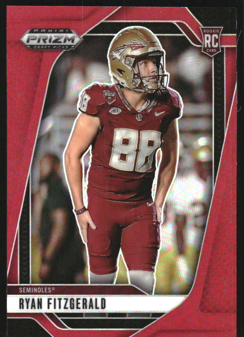 2025 Panini Prizm Draft Picks Prizms Red #27 Ryan Fitzgerald /399