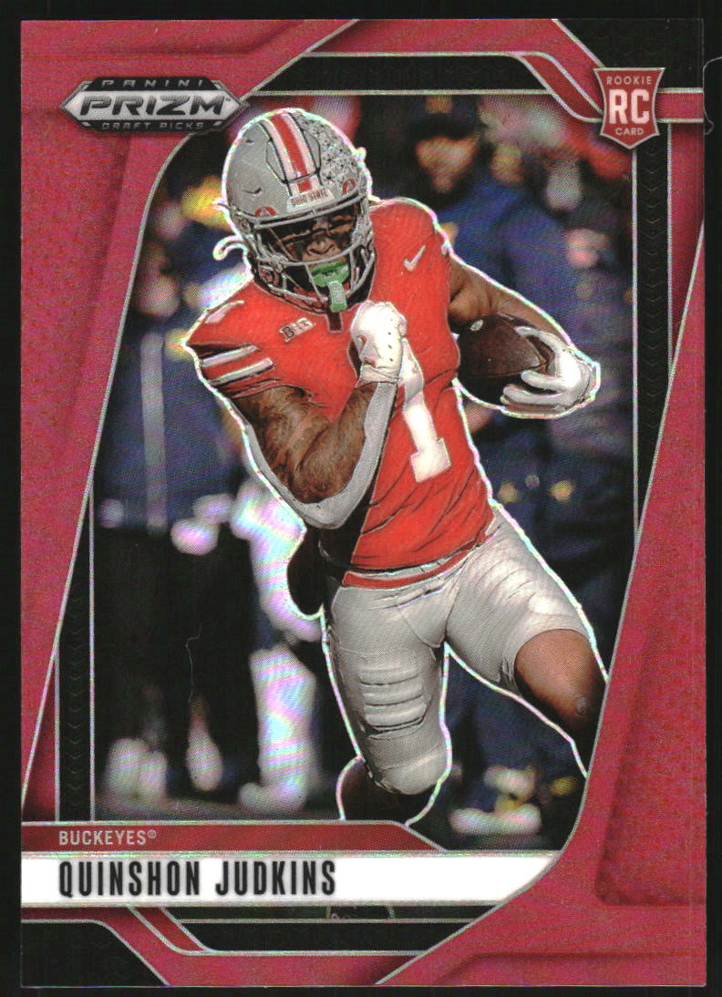 2025 Panini Prizm Draft Picks Prizms Red #84 Quinshon Judkins /399