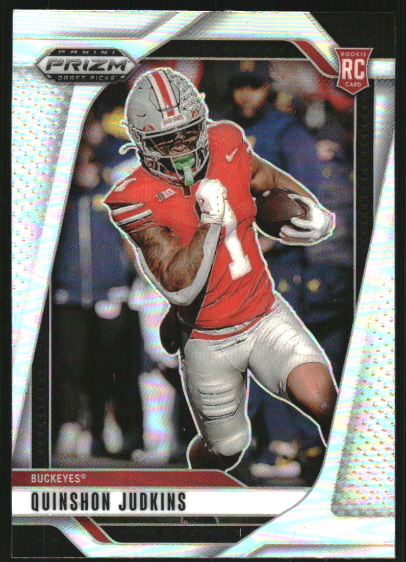2025 Panini Prizm Draft Picks Prizms Silver #84 Quinshon Judkins