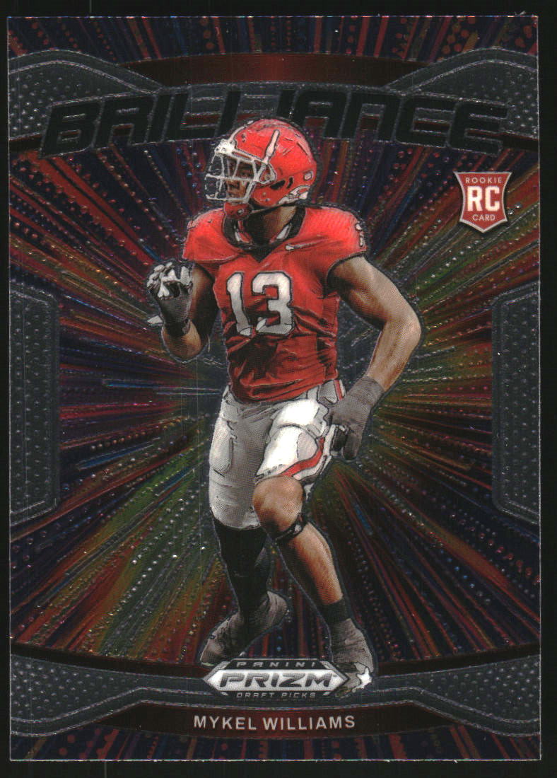 2025 Panini Prizm Draft Picks Brilliance #13 Mykel Williams