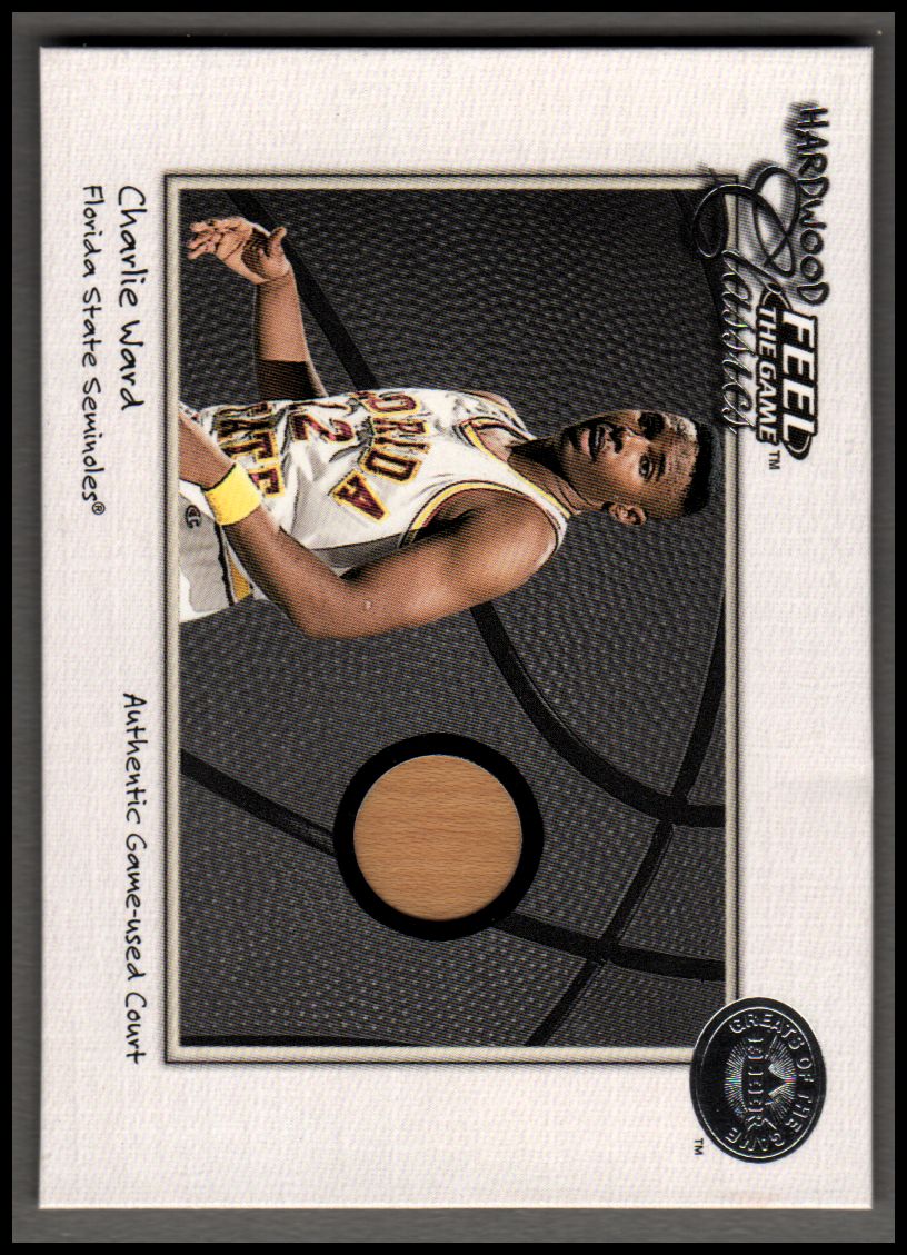 2001 Greats of the Game Feel the Game Hardwood Classics #20 Charlie Ward