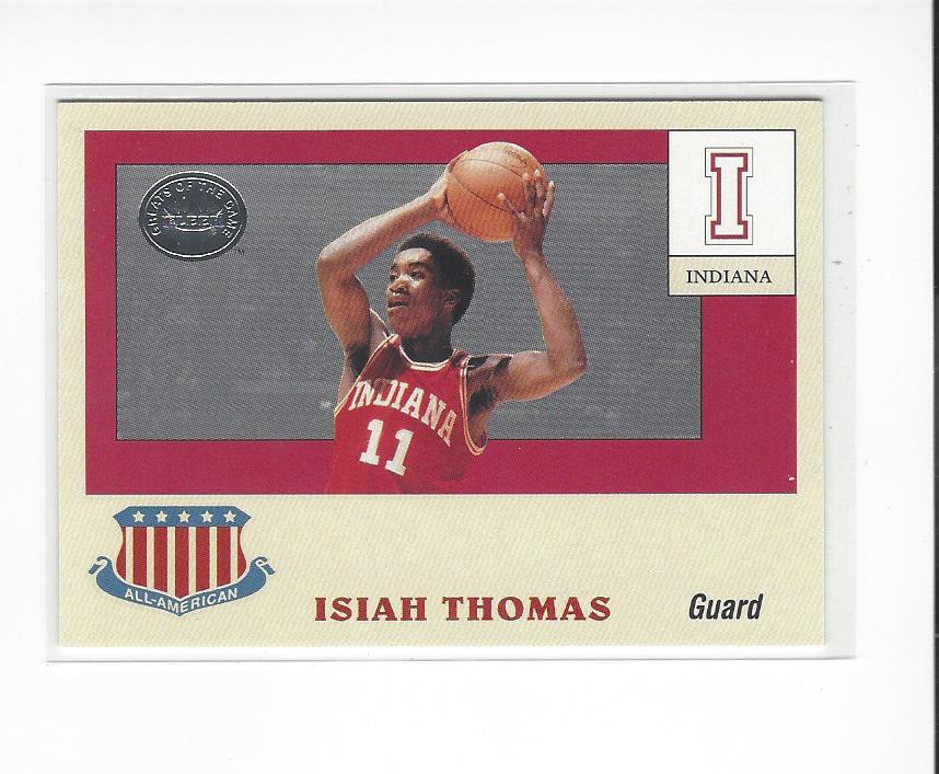 2001 Greats of the Game All-American Collection #10 Isiah Thomas