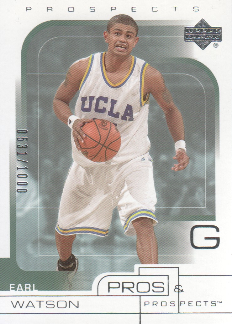 2001-02 Upper Deck Pros and Prospects #94 Earl Watson RC