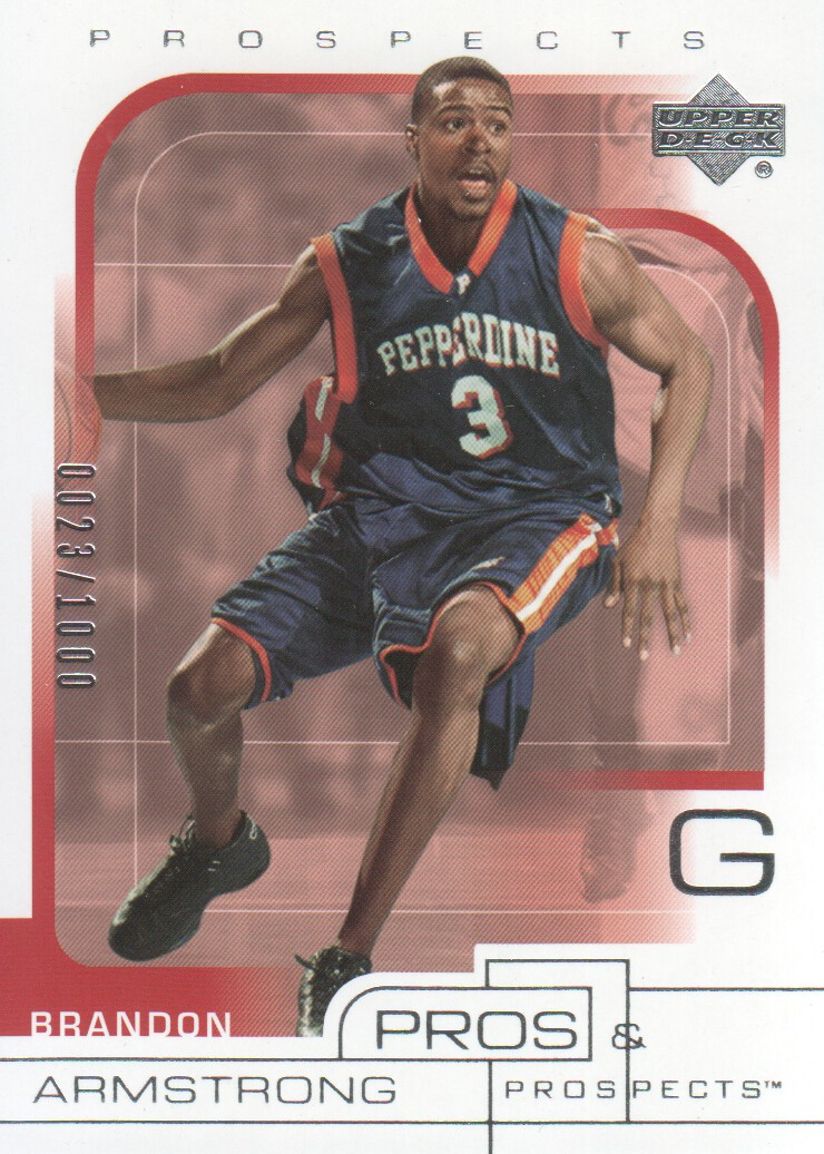 2001-02 Upper Deck Pros and Prospects #113 Brandon Armstrong RC