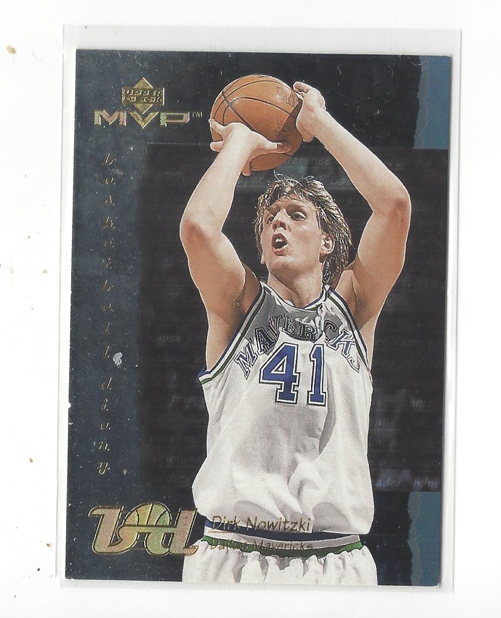 2001-02 Upper Deck MVP Basketball Diary #BD6 Dirk Nowitzki