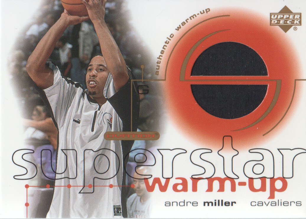 2001-02 Upper Deck Ovation Superstar Warm-Ups #AM Andre Miller