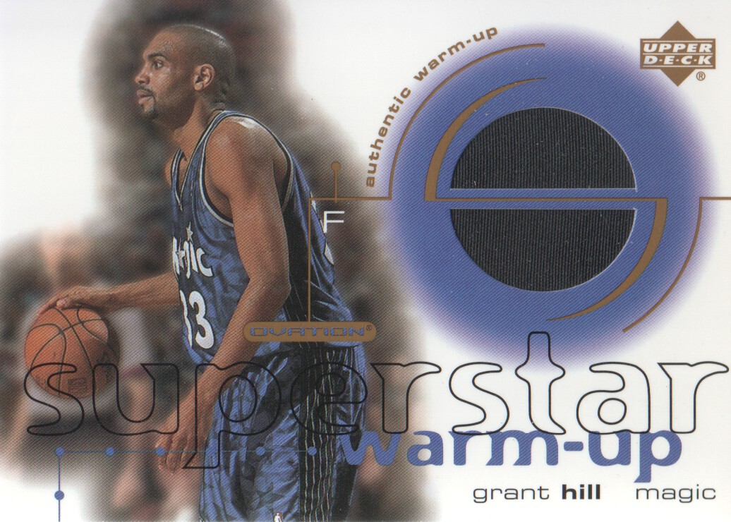 2001-02 Upper Deck Ovation Superstar Warm-Ups #GH Grant Hill