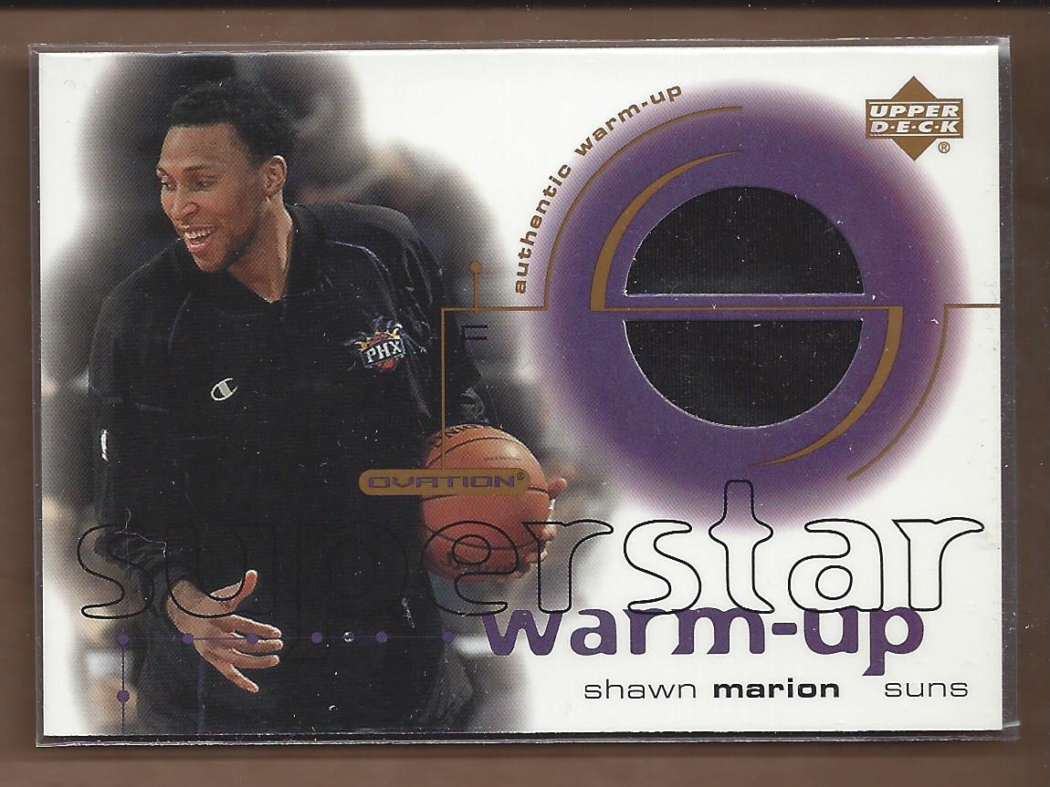 2001-02 Upper Deck Ovation Superstar Warm-Ups #SM Shawn Marion