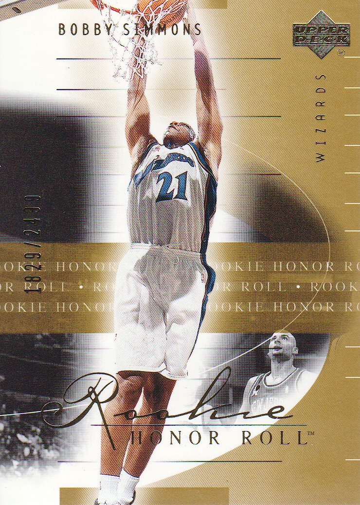 2001-02 Upper Deck Honor Roll #111 Bobby Simmons RC