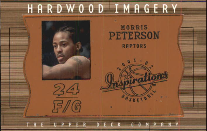 2001-02 Upper Deck Inspirations Hardwood Imagery #MP Morris Peterson
