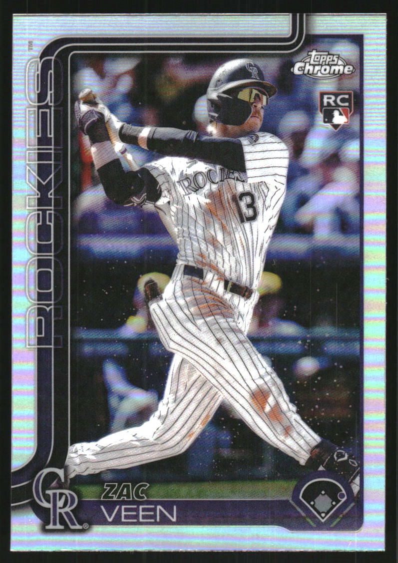 2025 Topps Chrome Update Refractors #USC28 Zac Veen