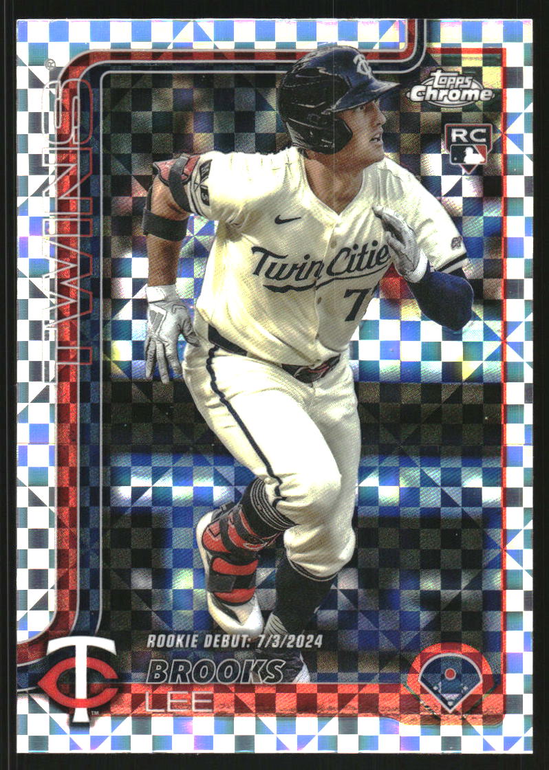 2025 Topps Chrome Update X-Fractors #USC6 Brooks Lee