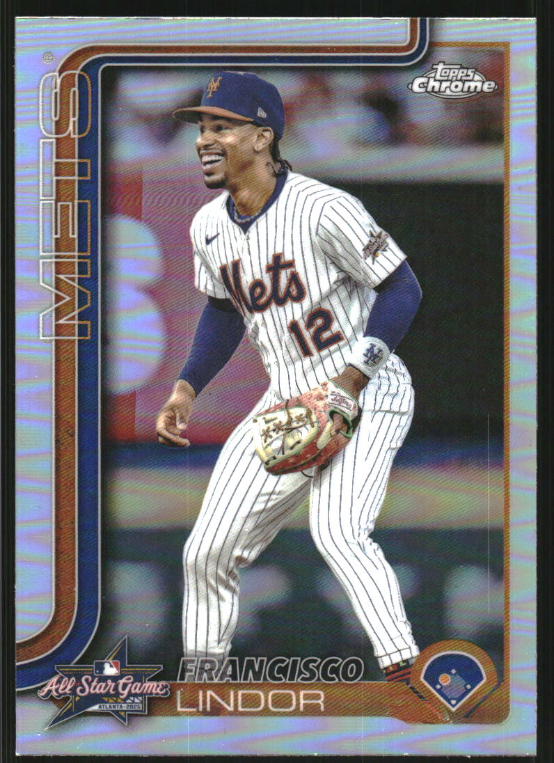 2025 Topps Chrome Update '25 All-Star Game #ASGC13 Francisco Lindor