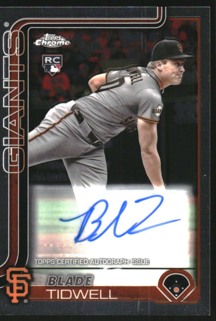 2025 Topps Chrome Update Autographs #ACBT Blade Tidwell Auto