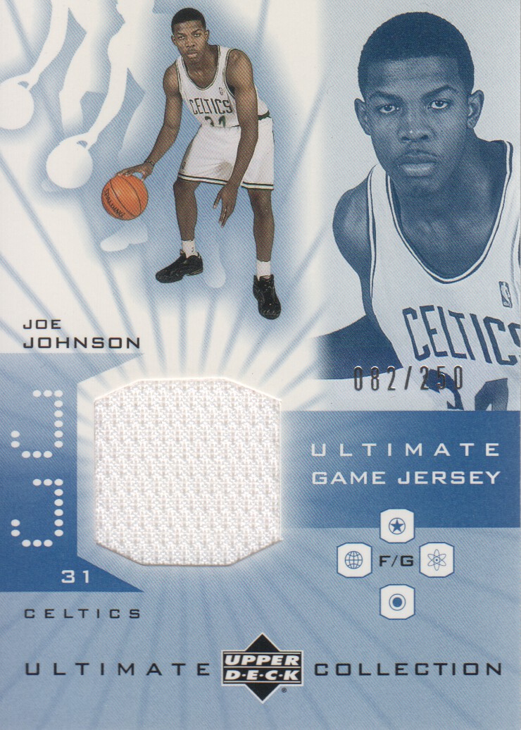 2001-02 Ultimate Collection Jerseys #JJ Joe Johnson