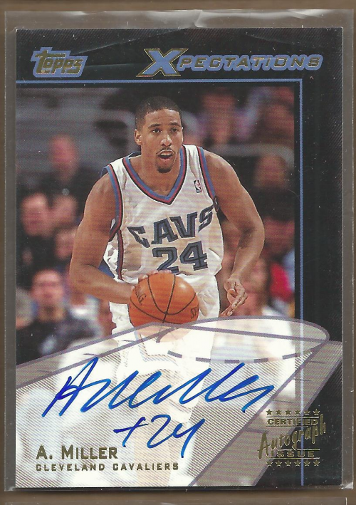 2001-02 Topps Xpectations Autographs #TXAAM Andre Miller