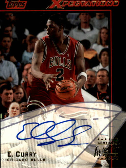 2001-02 Topps Xpectations Autographs #TXAEC Eddy Curry