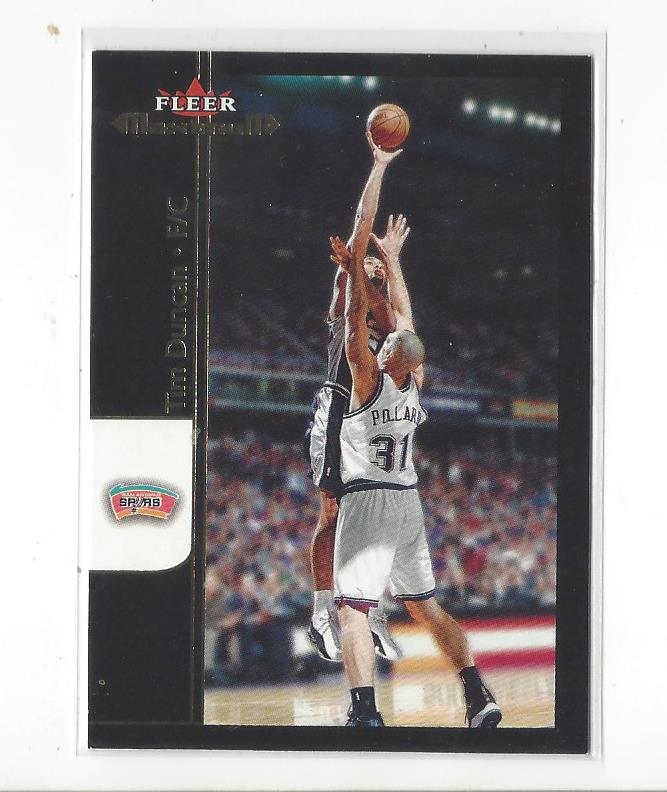 2001-02 Fleer Maximum #34 Tim Duncan