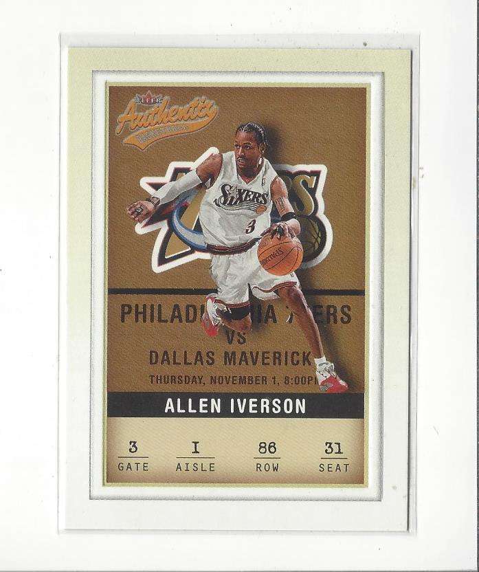 Allen Iverson cards (1997-2021) 76ers Nuggets - You Choose - Bild 88 von 228