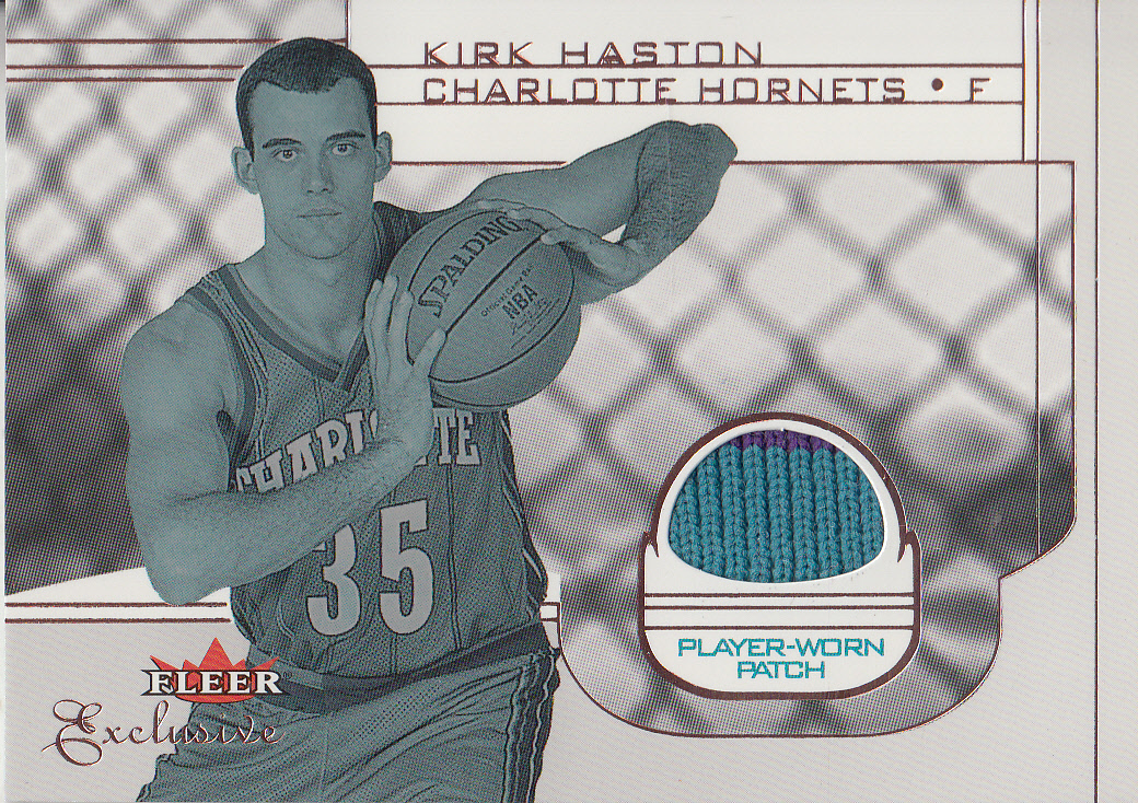 2001-02 Fleer Exclusive #140 Kirk Haston/500 RC