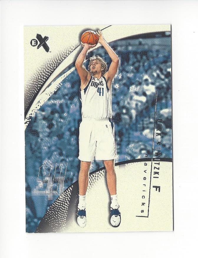 2001-02 E-X #10 Dirk Nowitzki