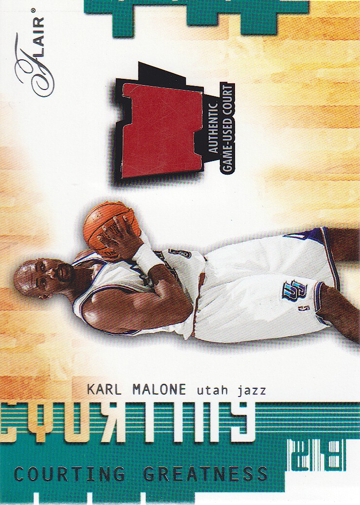 2001-02 Flair Courting Greatness #5 Karl Malone