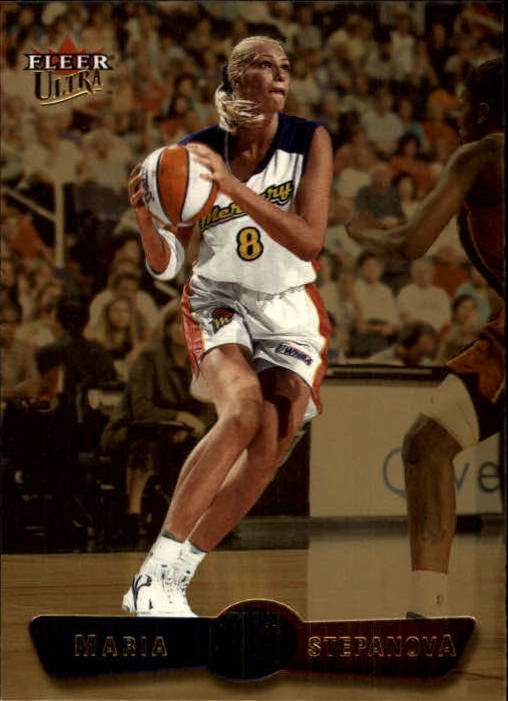 2002 Ultra WNBA Gold Medallion #38 Maria Stepanova - NM-MT