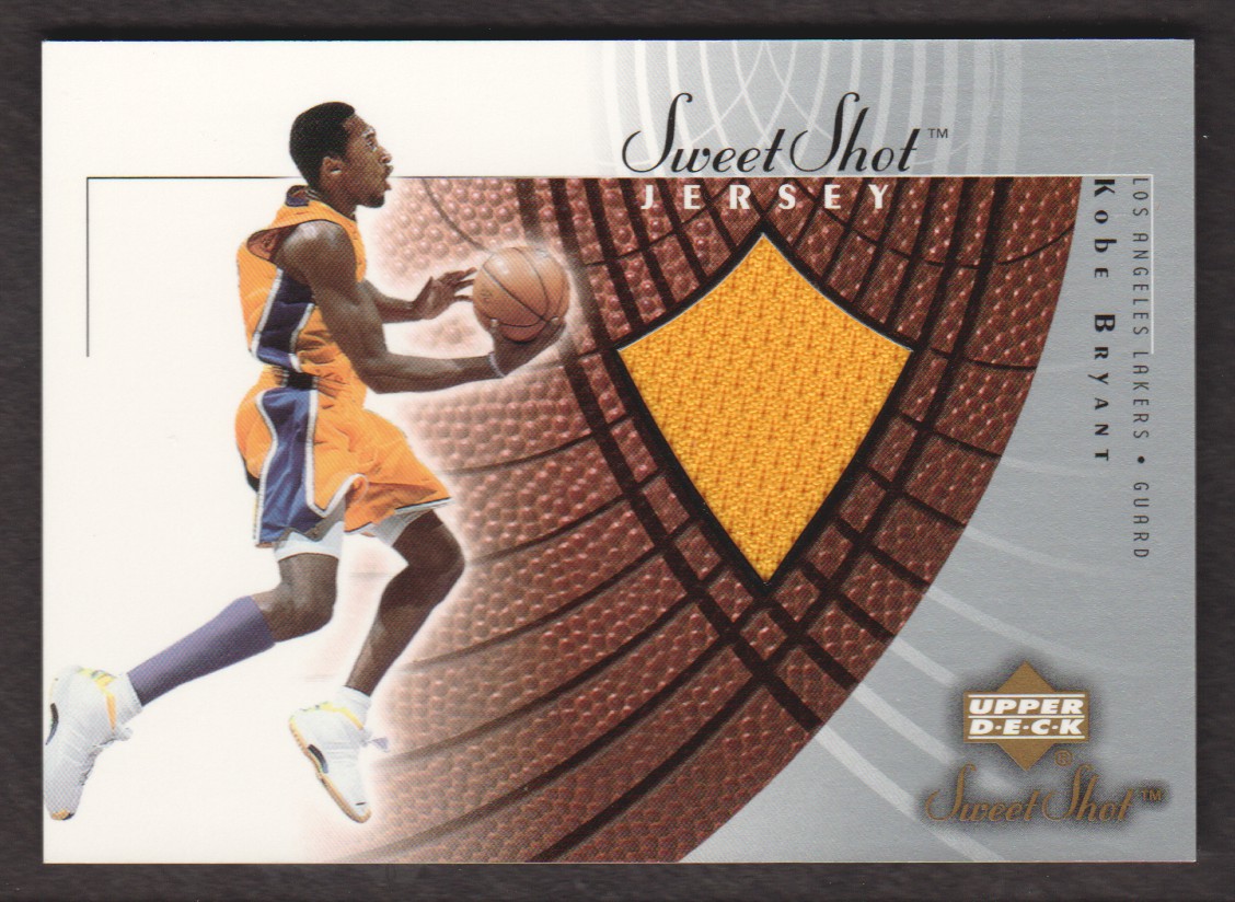 2002-03 Sweet Shot Jerseys #KBJ Kobe Bryant