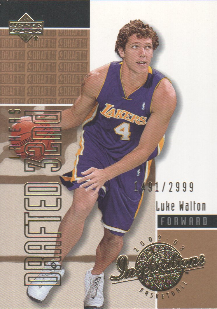 2002-03 Upper Deck Inspirations #190 Luke Walton XRC