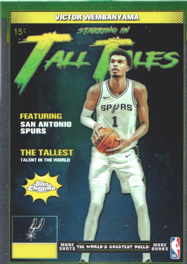 2025-26 Topps Chrome Basketball Cards Tall Tales: Pick From List