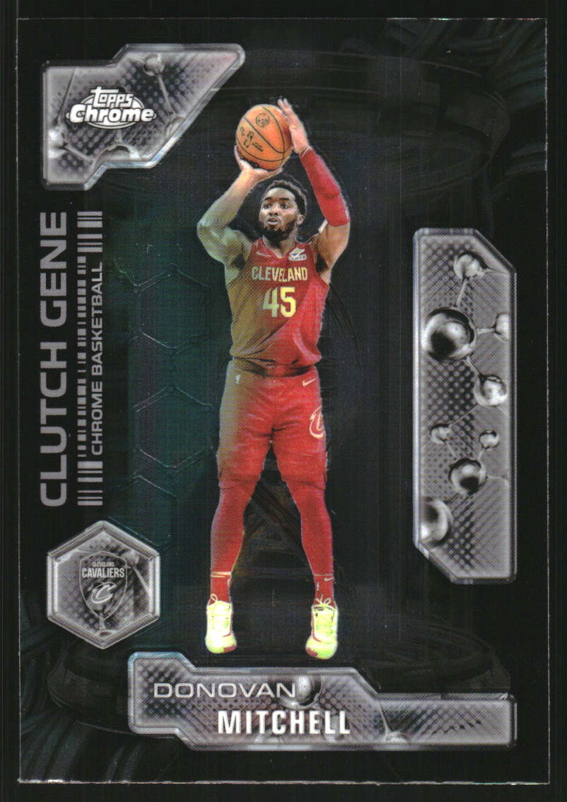 2025-26 Topps Chrome Clutch Gene #CG10 Donovan Mitchell