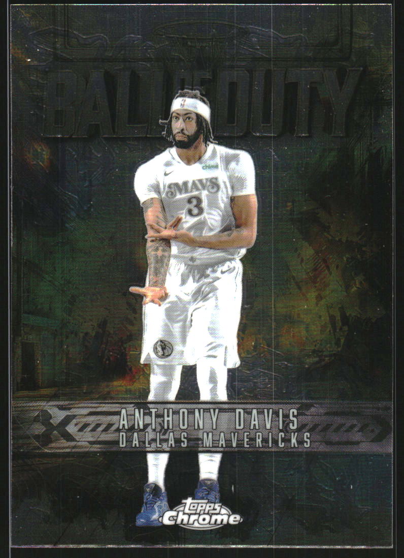 2025-26 Topps Chrome Ball of Duty #BD2 Anthony Davis