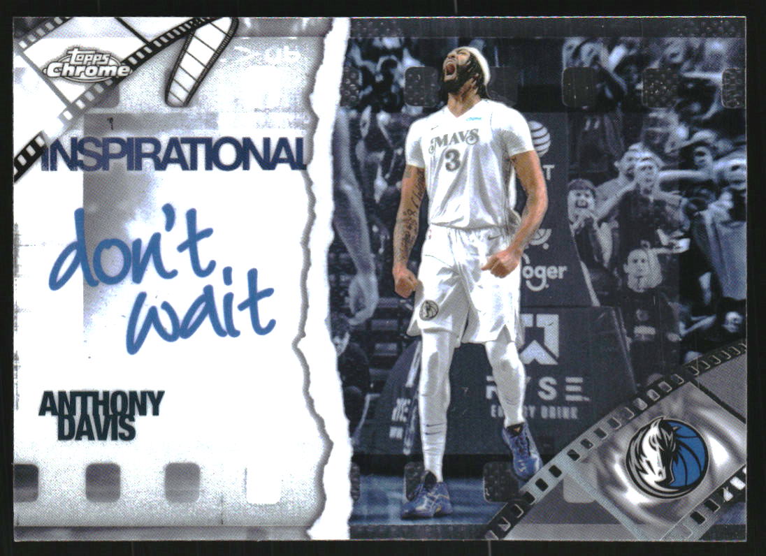 2025-26 Topps Chrome Inspirational #IP13 Anthony Davis