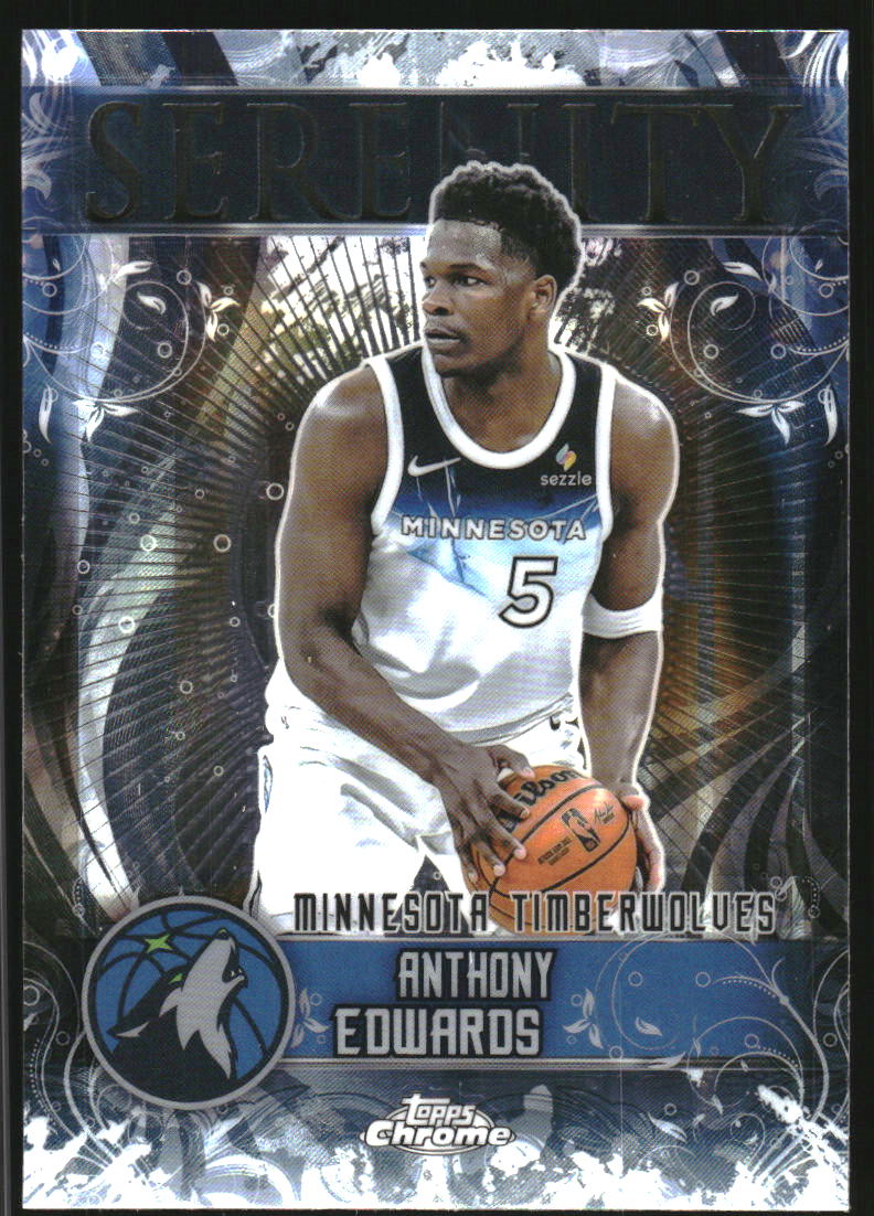 2025 Topps Chrome Paradox Superfractor Anthony Edwards 1/1 #PX-2