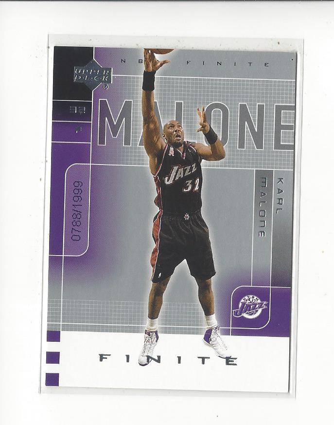 2002-03 Upper Deck Finite #95 Karl Malone