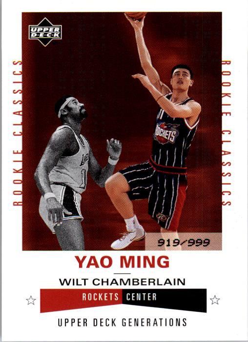 2002-03 Upper Deck Generations #193 Yao Ming/Wilt Chamberlain
