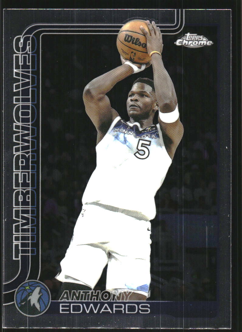2025 Topps Chrome Paradox Superfractor Anthony Edwards 1/1 #PX-2