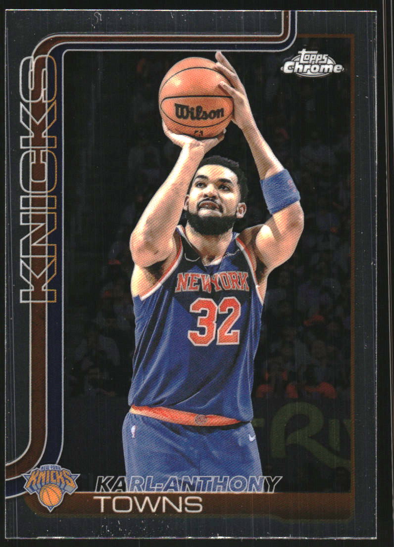 2019-20 Select Prizms Tri Color #161 Karl-Anthony Towns on