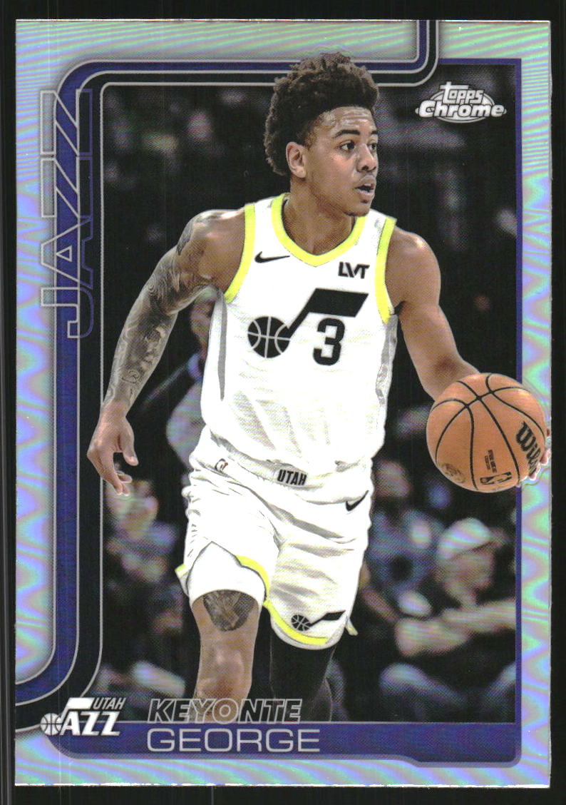 2025-26 Topps Chrome Refractors #235 Keyonte George