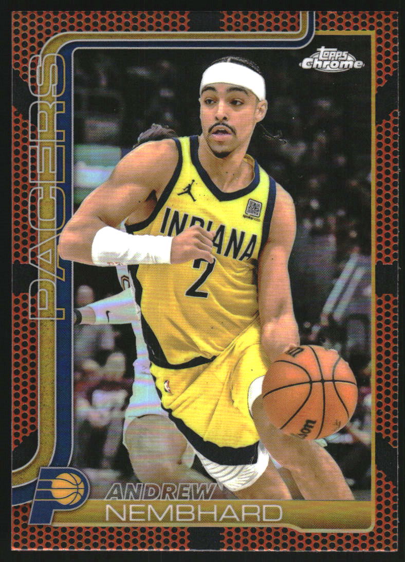 2025-26 Topps Chrome Basketball Refractors #97 Andrew Nembhard