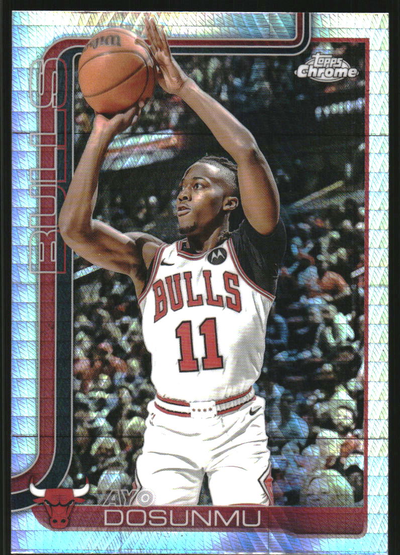 2025-26 Topps Chrome Prism Refractors #95 Ayo Dosunmu