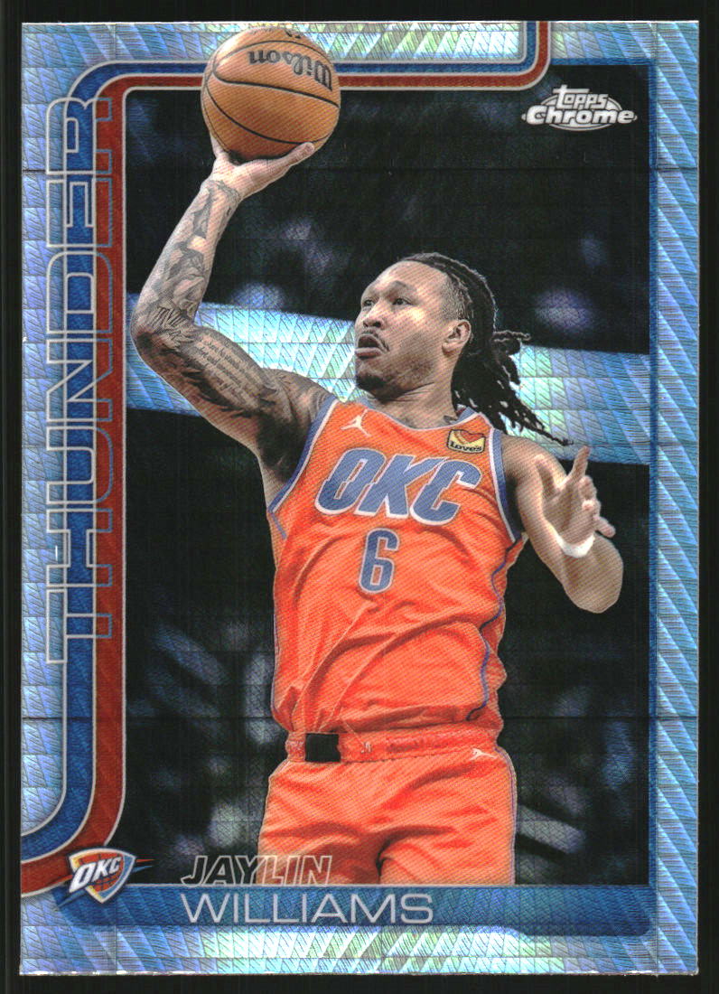 2025-26 Topps Chrome Prism Refractors #105 Jaylin Williams