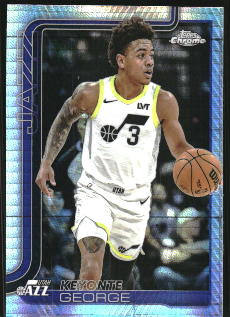 2025-26 Topps Chrome Prism Refractors #235 Keyonte George