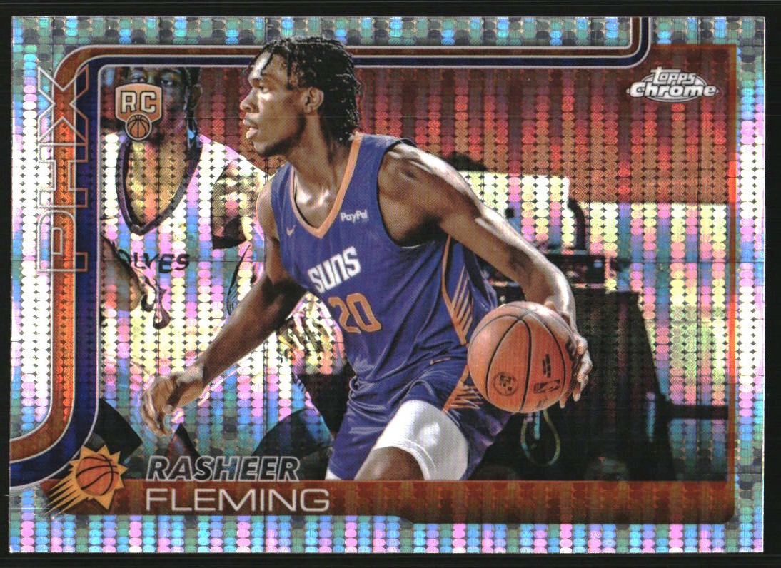 2025-26 Topps Chrome Pulsar Refractors #281 Rasheer Fleming