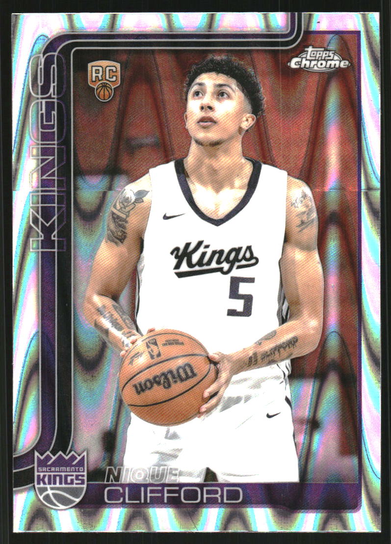 2025-26 Topps Chrome RayWave Refractors #274 Nique Clifford