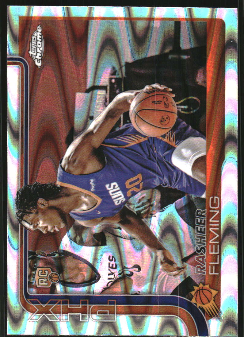 2025-26 Topps Chrome RayWave Refractors #281 Rasheer Fleming