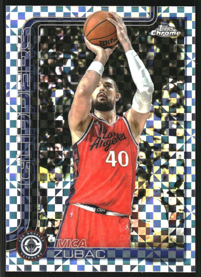 2025-26 Topps Chrome X-Fractors #63 Ivica Zubac