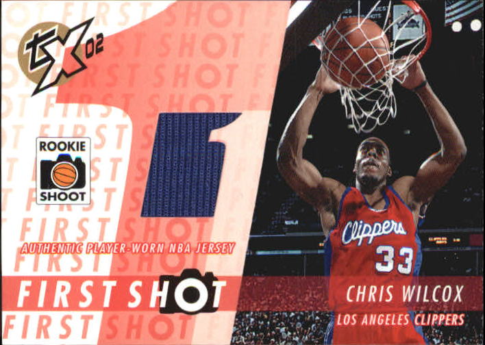 2002-03 Topps Xpectations First Shot Relics #FSCW Chris Wilcox