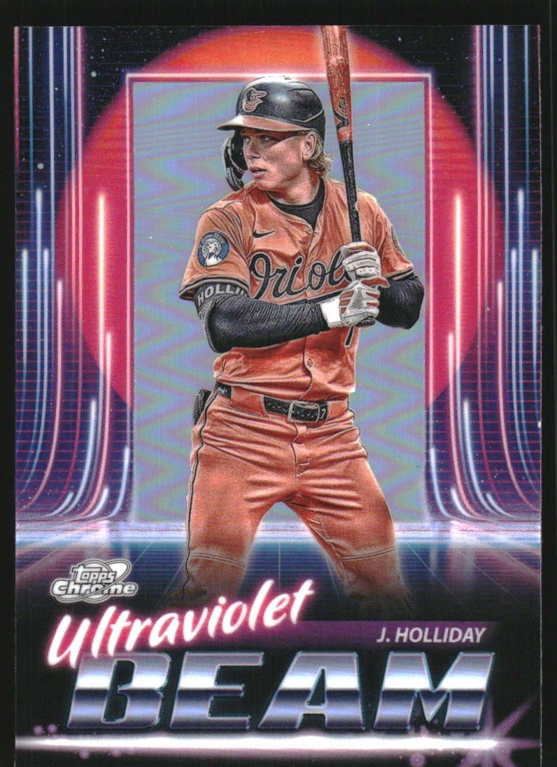 2025 Topps Cosmic Chrome Ultraviolet Beam #UB17 Jackson Holliday